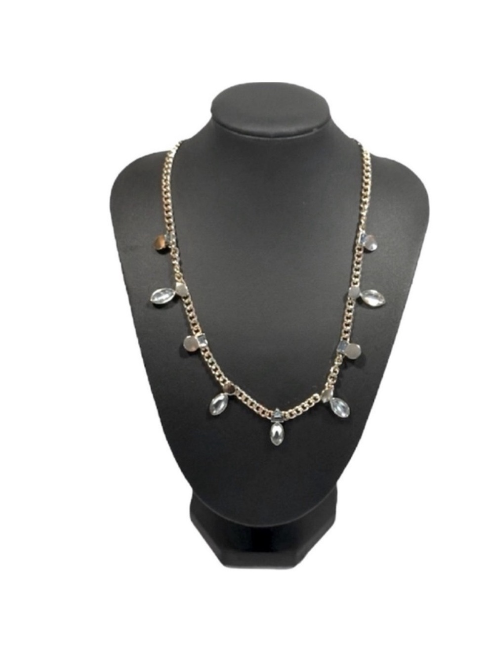 Blue Crystal Necklace - Picture 2 of 5